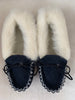 Suede Moccasin with Wool Lining and Hard Sole | Daisy