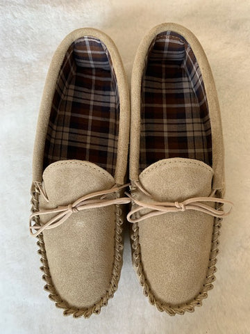 Sheepskin Lined Moccasin with Hard Sole | Shelley