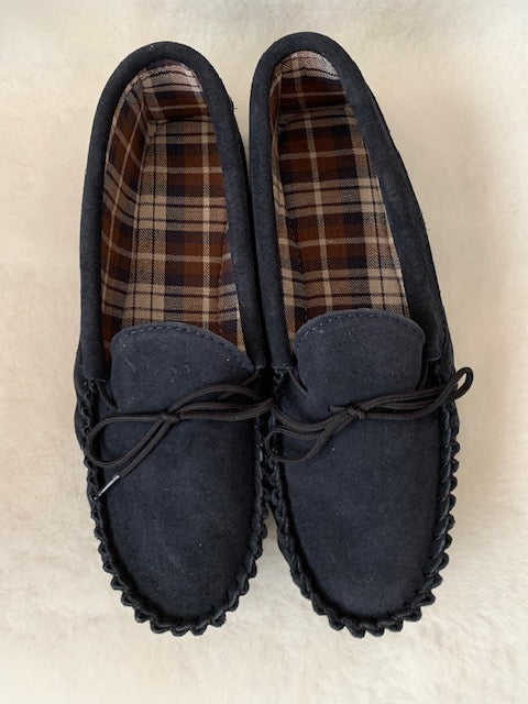 Size 13 - Suede Moccasin with Hard Sole | Daniel