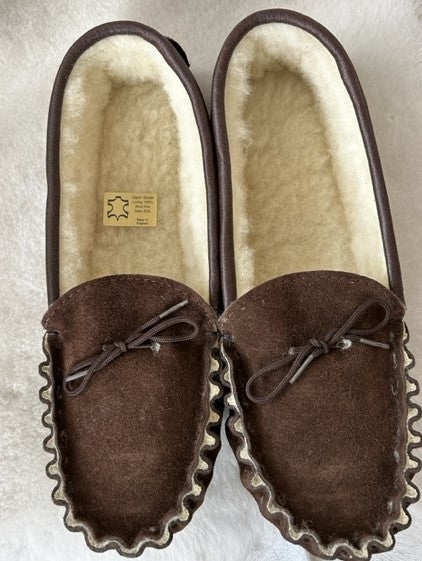 Extra Large Size Moccasin with Hard Sole | Malcolm