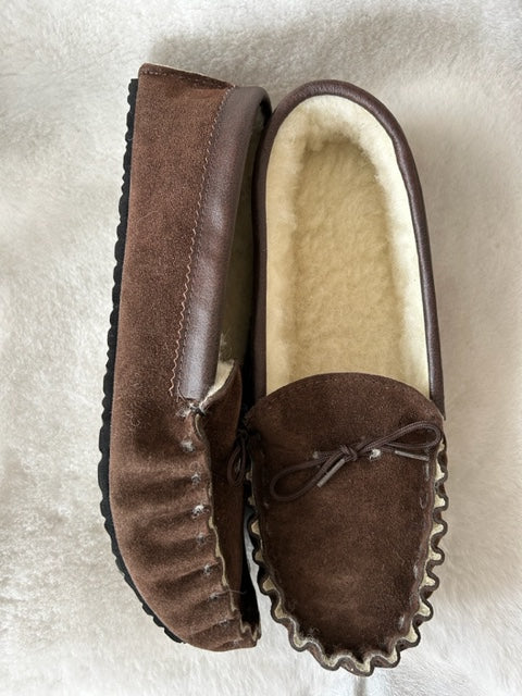 Extra Large Size Moccasin with Hard Sole | Malcolm